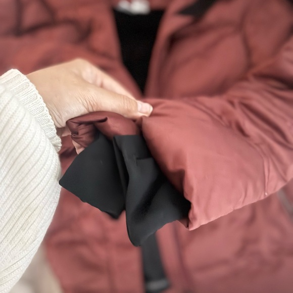 Obermeyer Copper Red Puffer Jacket - Picture 4 of 6